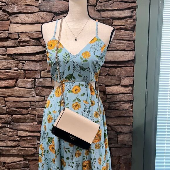 Kate spade new york Spencer Leather Chain Wallet EUC - Picture 3 of 9